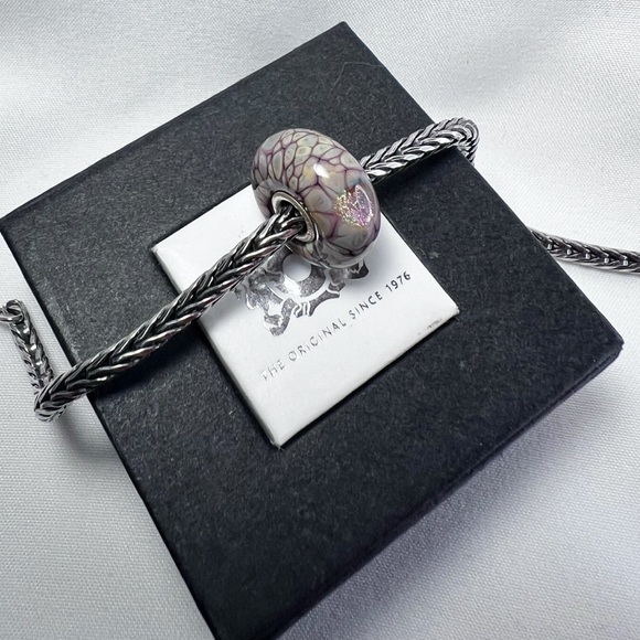 Trollbeads Purple Mosaic Bead - Picture 2 of 3